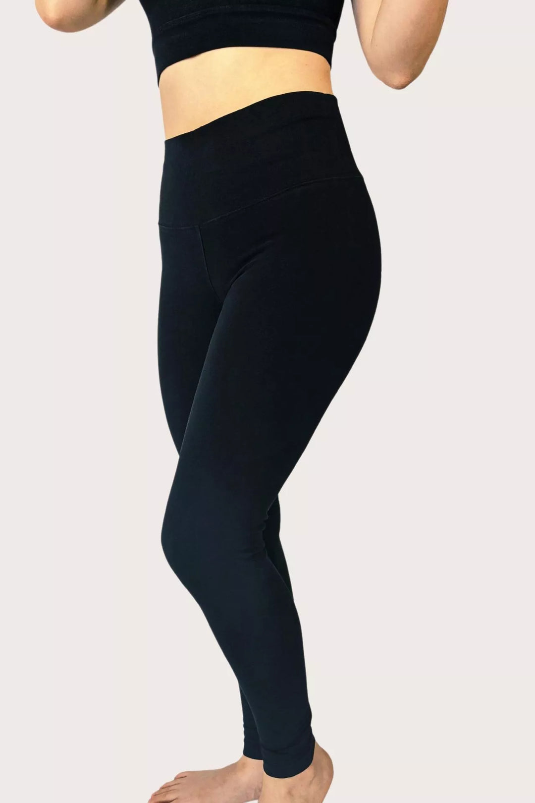 In Action Stretch Organic Cotton Leggings